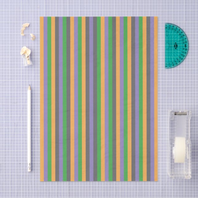Secondary Whimsy Striped Tissue Paper (Craft)