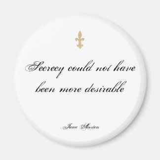 Secrecy could not have been more desi... magnet