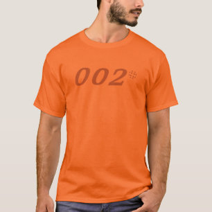 Secret Agent 002 Zero Zero Two Pickleball T-Shirt