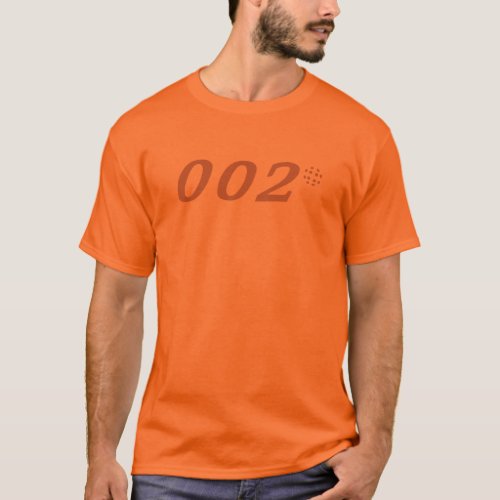 Secret Agent 002 Zero Zero Two Pickleball T_Shirt