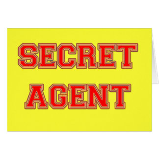 Secret Agent Cards