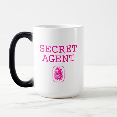 Secret Agent Hidden Message Magic Mug