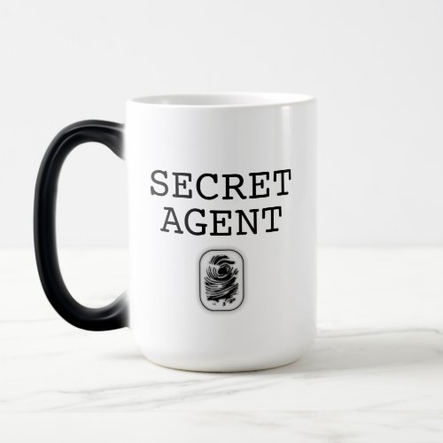 Secret Agent Hidden Message Magic Mug