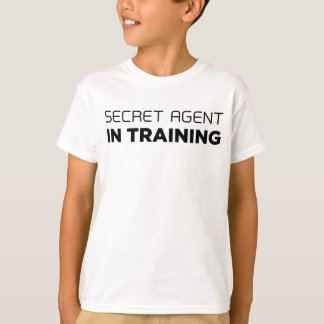 Secret Agent In Training T-shirt