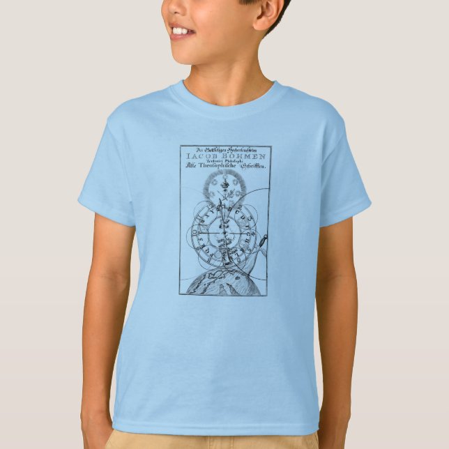 Secret Alphabet of the Rosicrucians T-Shirt (Front)