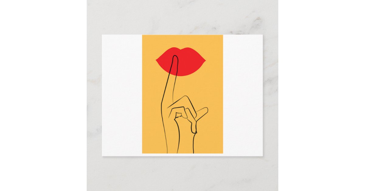 secret announcement postcard | Zazzle