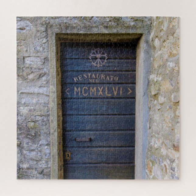 Secret Back Door in Italy - 20x20 - 676 pcs Jigsaw Puzzle (Vertical)