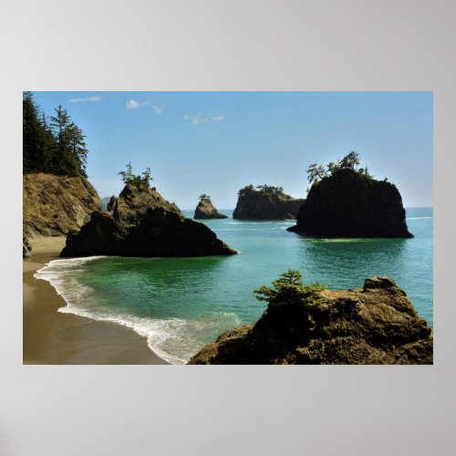 Secret Beach Boardman State Park Oregon USA Poster