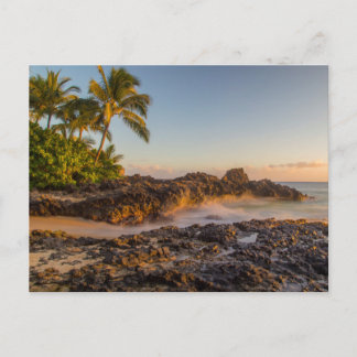 Secret Beach Hawaii Postcard