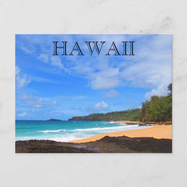 secret beach kauai postcard (Front)