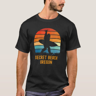 Secret Beach  Oregon Sasquatch Souvenir T-Shirt