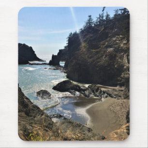 Secret Beach, Samuel H. Boardman, Oregon Mouse Pad