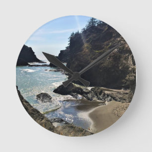 Secret Beach, Samuel H. Boardman, Oregon Round Clock
