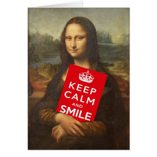 Secret Behind Mona Lisa's Smile Cards