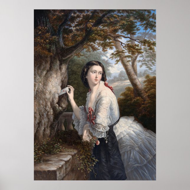 Secret Corresponde: Girl Note to Forbidden Love Poster (Front)