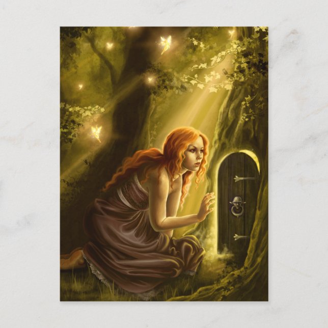 Secret Doorway Postcard (Front)