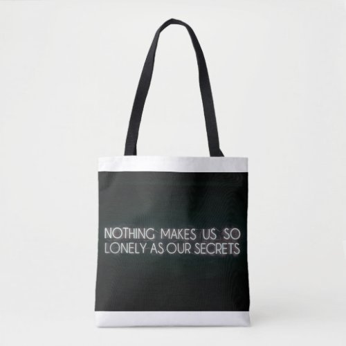 Secret Expression Tote Bag