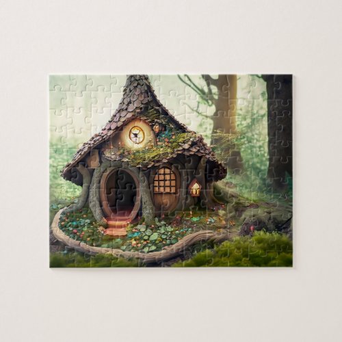 Secret Fairy Cottage Jigsaw Puzzle