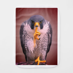 Secret Falcon Sherpa Throw Baby Burp Cloth