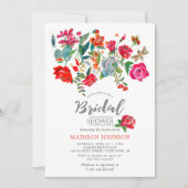 Secret Floral Garden | Bridal Shower | Invitations (Front)