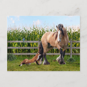 "Secret Friends" Postcard