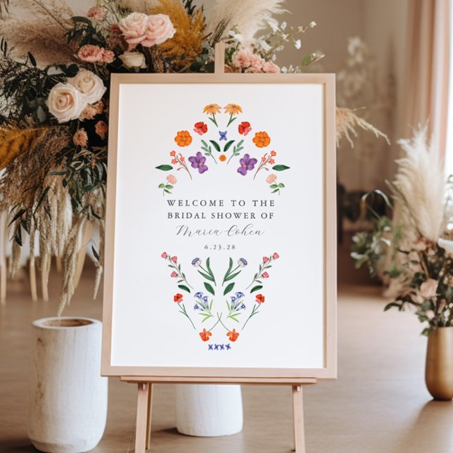 Secret Garden Bridal Shower Welcome Sign (Creator Uploaded)