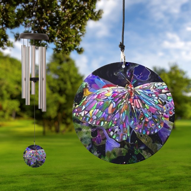 Secret Garden Butterfly Wind Chime (Outdoor)
