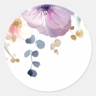 Secret Garden Classic Round Sticker
