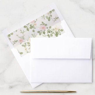 Secret Garden Floral Envelope Liner