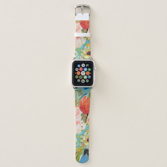 Secret Garden Floral III Apple Watch Band (Front)