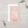 Secret Garden | Floral Vertical Social Media Business Card