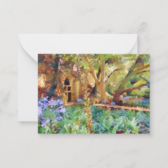 Secret Garden Note Card (Front)