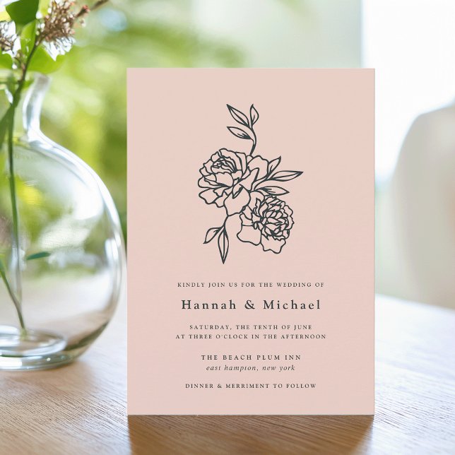 Secret Garden Wedding Invitation | Blush (Creator Uploaded)
