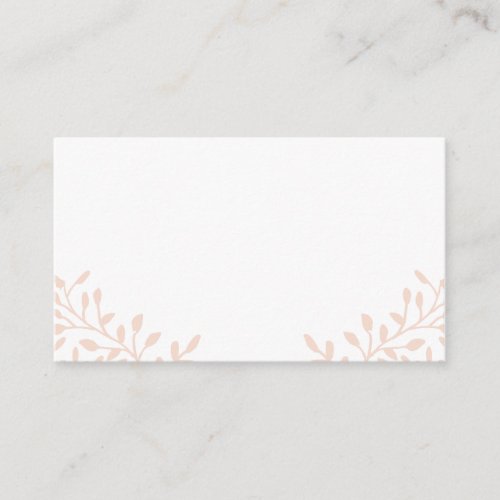 Secret Garden Wedding Place Cards 100 pk Business Card