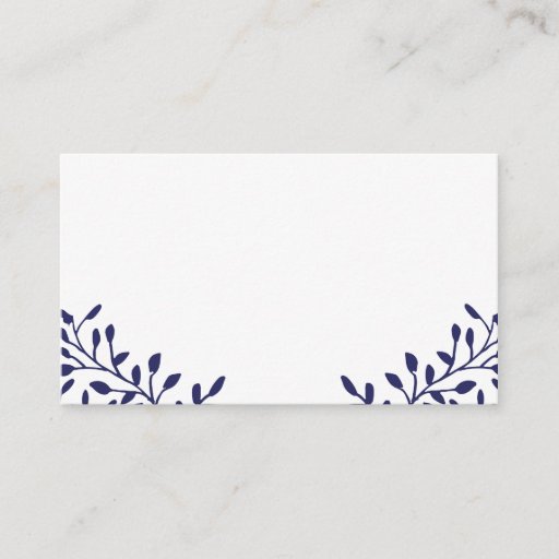 Customizable Secret Garden Wedding Place Cards 100 pk Business Cards