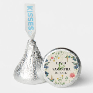 Secret Garden Wildflowers Wedding Frame Hershey®'s Kisses®