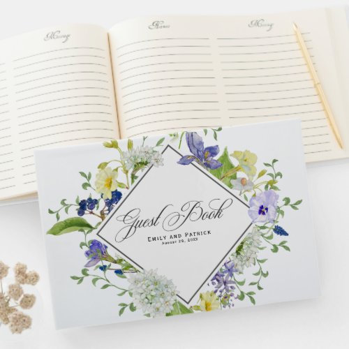 Secret Garden Wildflowers Wedding with Photo Guest Book