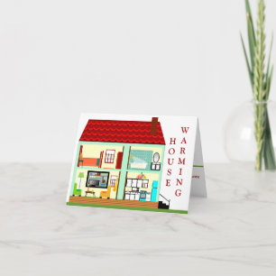 Secret Home Warming Invitation