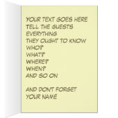 Secret hush emoticon surprise party (Inside (Right))