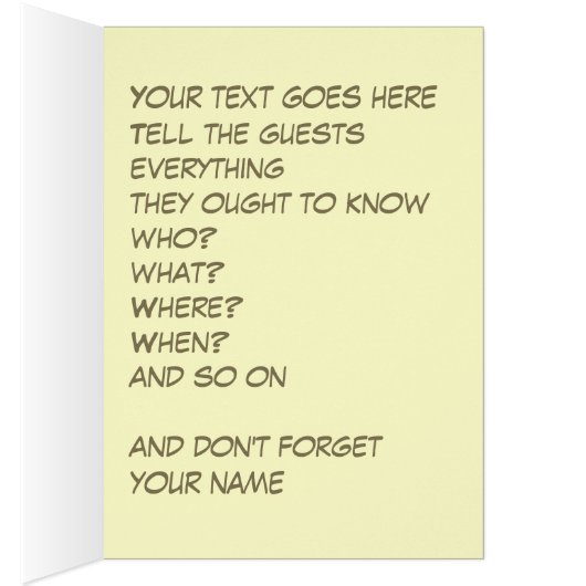 Secret hush emoticon surprise party (Inside (Right))