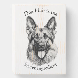 Secret Ingredient German Shepherd Kitchen Sign