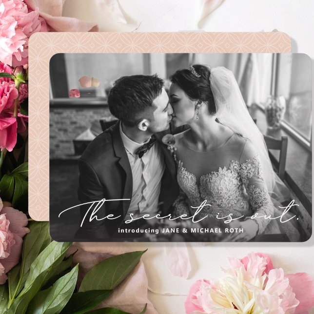 Secret is Out Elopement Announcement (Creator Uploaded)