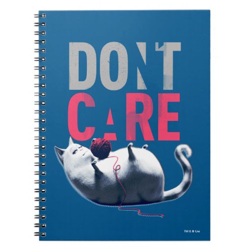 Secret Life of Pets _ Chloe  Dont Care Notebook