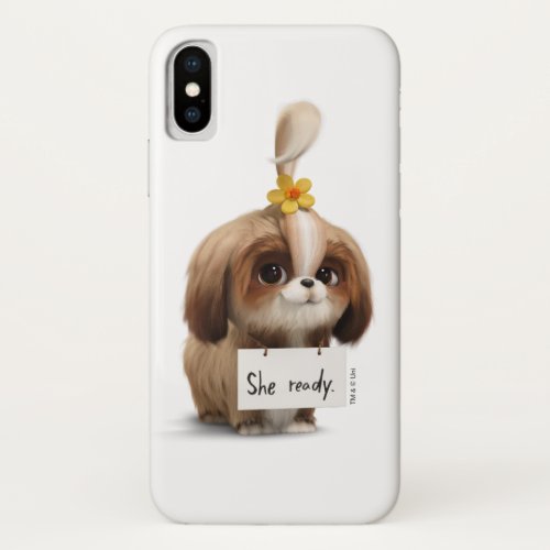 Secret Life of Pets  Daisy _ She Ready iPhone X Case