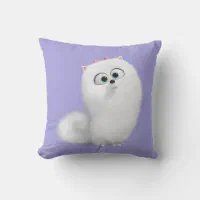 Secret Life of Pets - Gidget, Let the Fluff Fly Throw Pillow