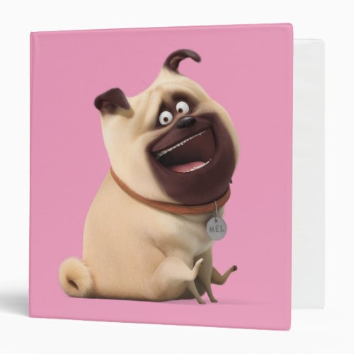 Secret Life of Pets _ Mel 3 Ring Binder