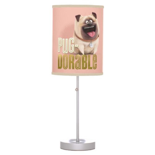 Secret Life of Pets _ Mel  Pug_Dorable Table Lamp