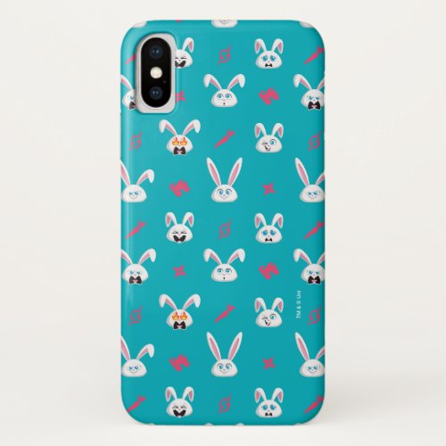 Secret Life of Pets _ Snowball Pattern iPhone X Case