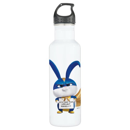 Secret Life of Pets  Snowball _ With Great Power Stainless Steel Water Bottle