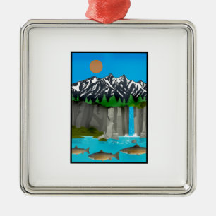 SECRET LITTLE SPOTS METAL ORNAMENT